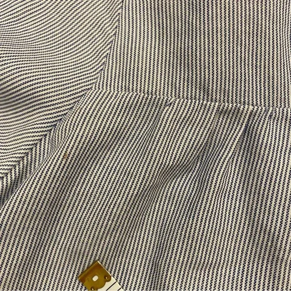 Madewell Veranda Bell-Sleeved Shirt Striped Blouse Womens XS - Picture 6 of 8